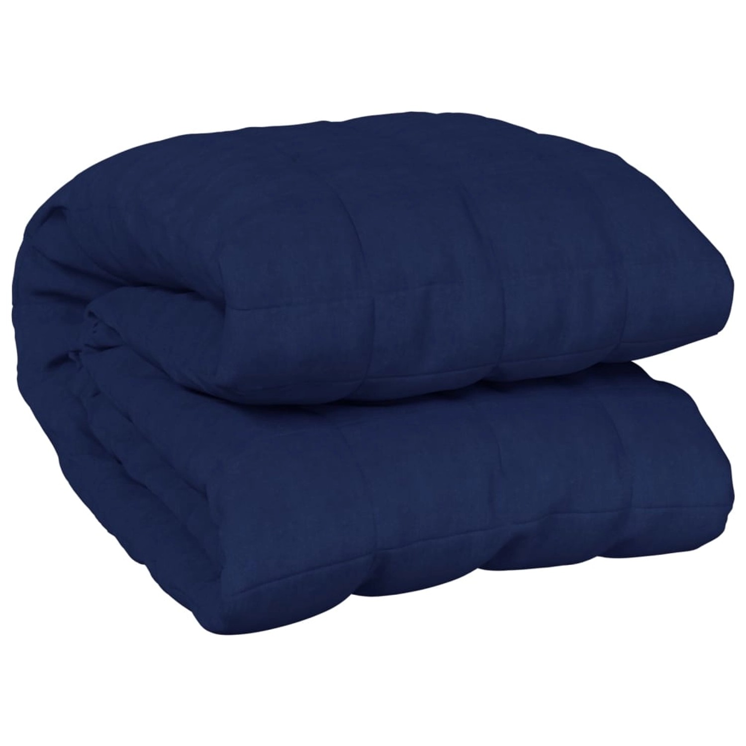 vidaXL Gewichtsdecke Blau 122x183 cm 5 kg Stoff günstig online kaufen