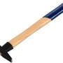 LUX Schlosserhammer 100g mit Eschenstiel und blauem Griffschutz.