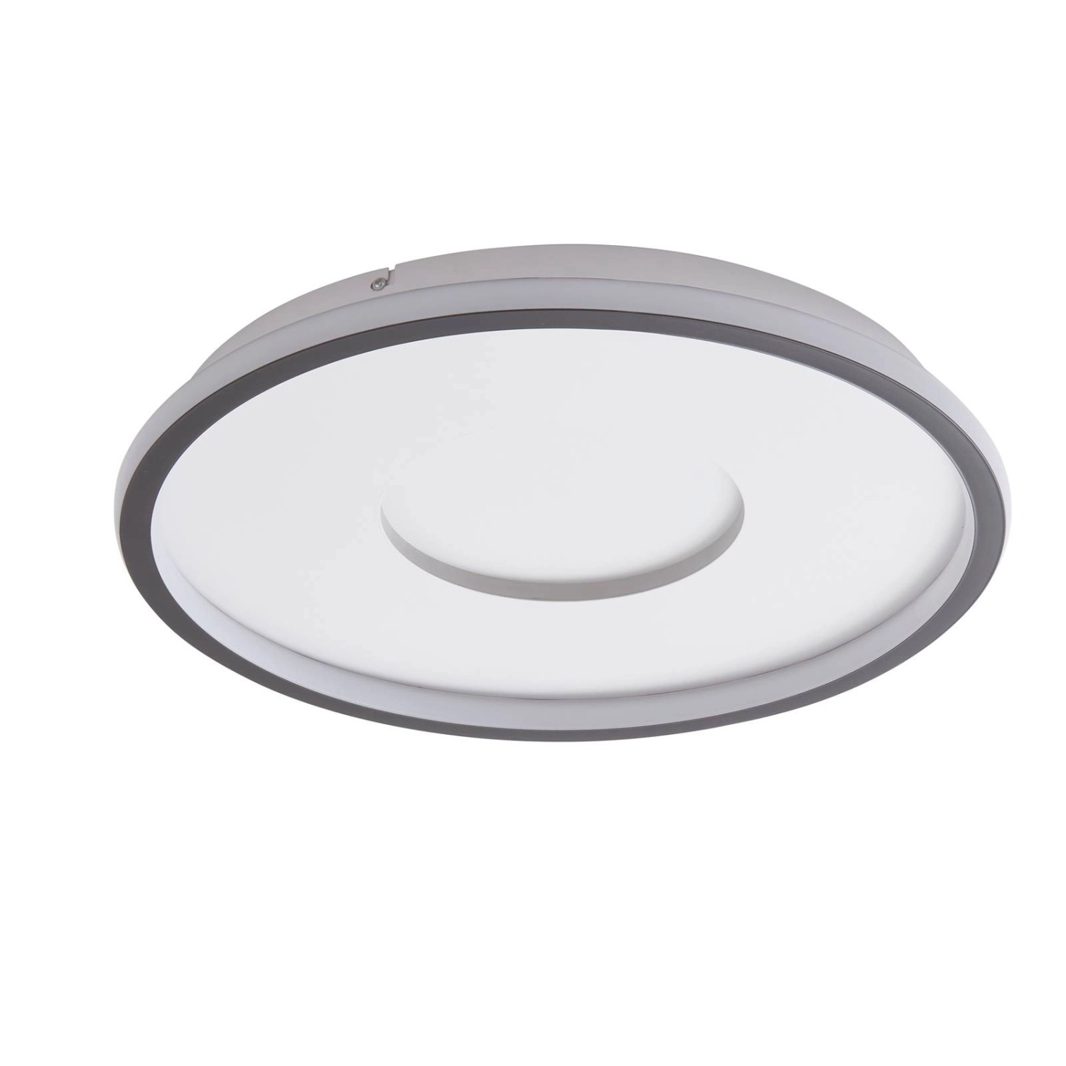 Lindby LED Deckenleuchte Edenia 10013330 in Schwarz 1-flammig Wohnzimmerleu günstig online kaufen