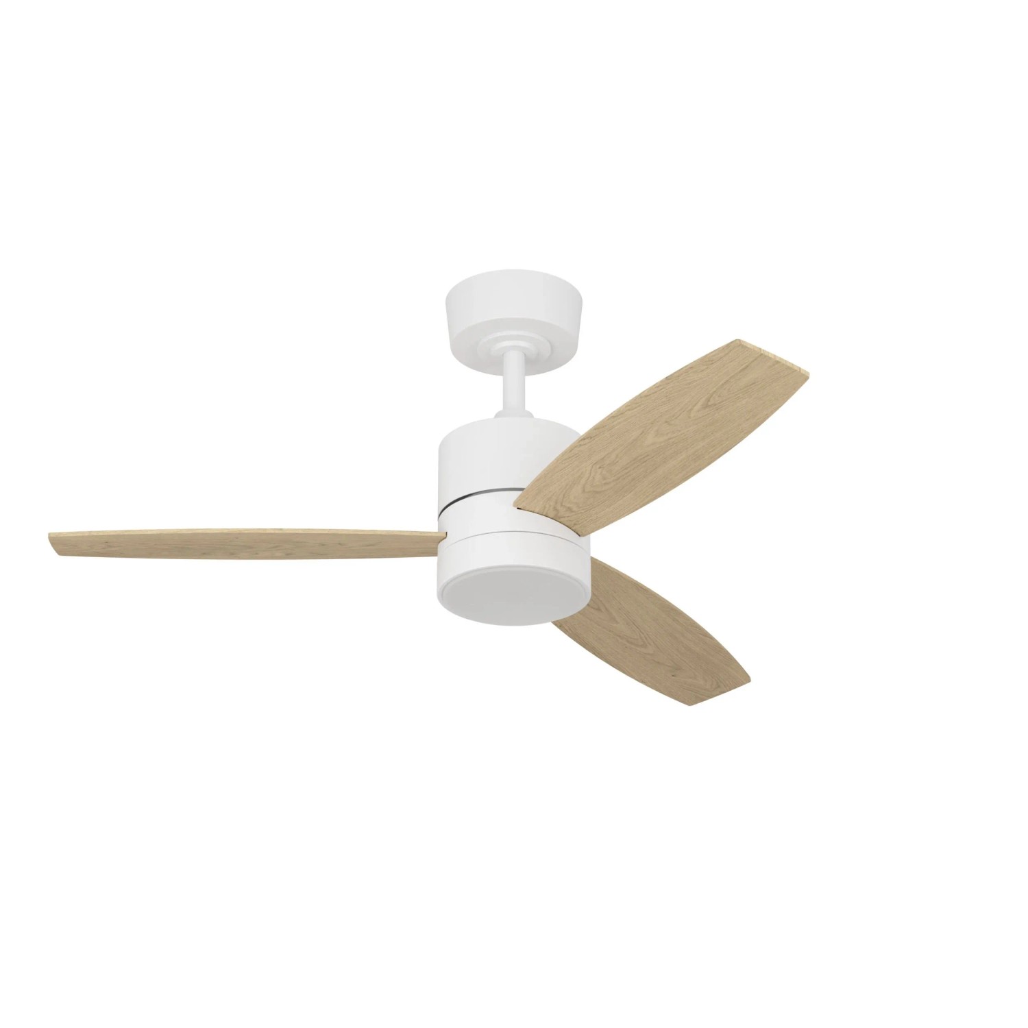 Eglo LED-Deckenventilator Mandaree 20 W Ø 106 cm Weiß-Holz