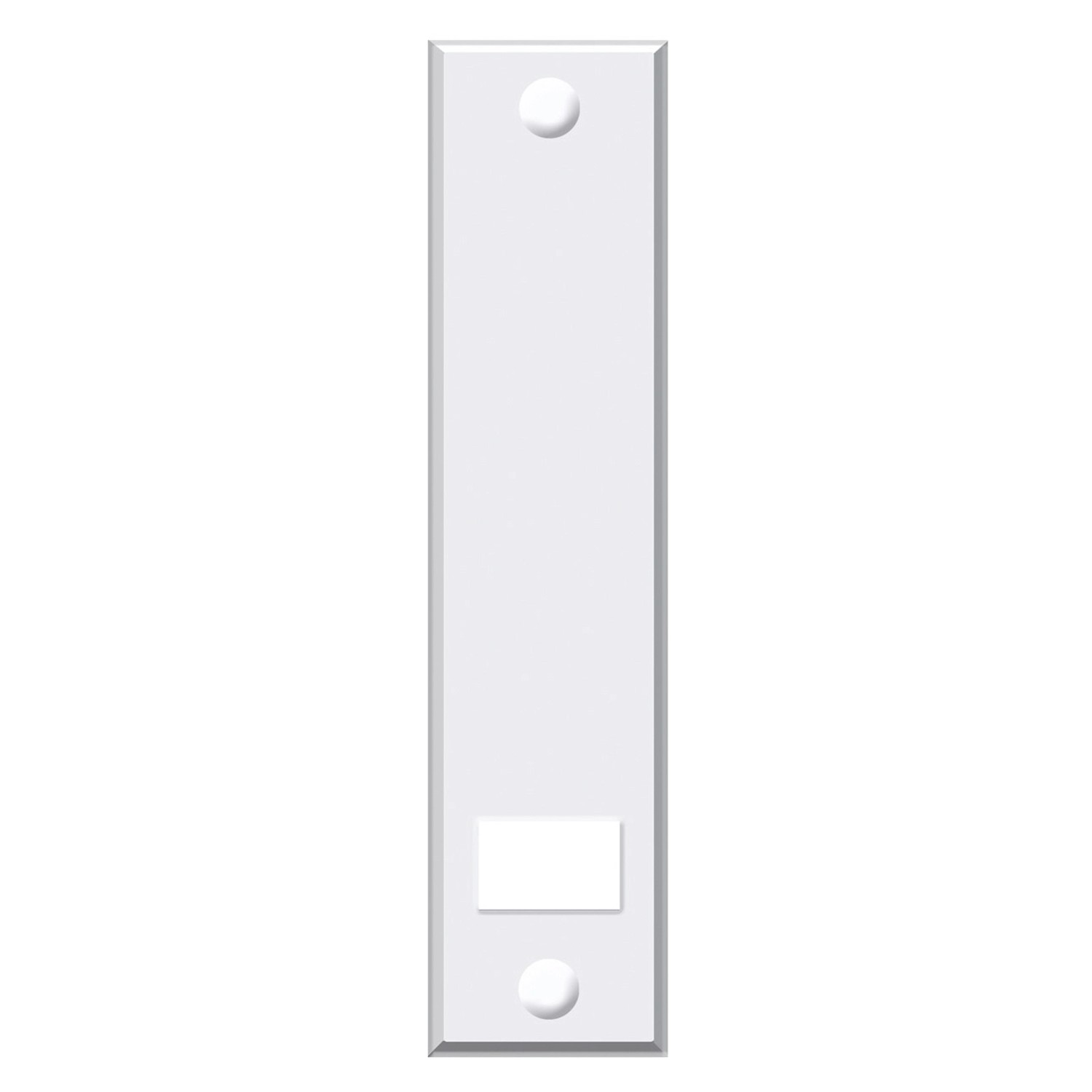 Schellenberg Rollladen Gurtwickler-Abdeckplatte Standard Maxi 215 mm Weiß