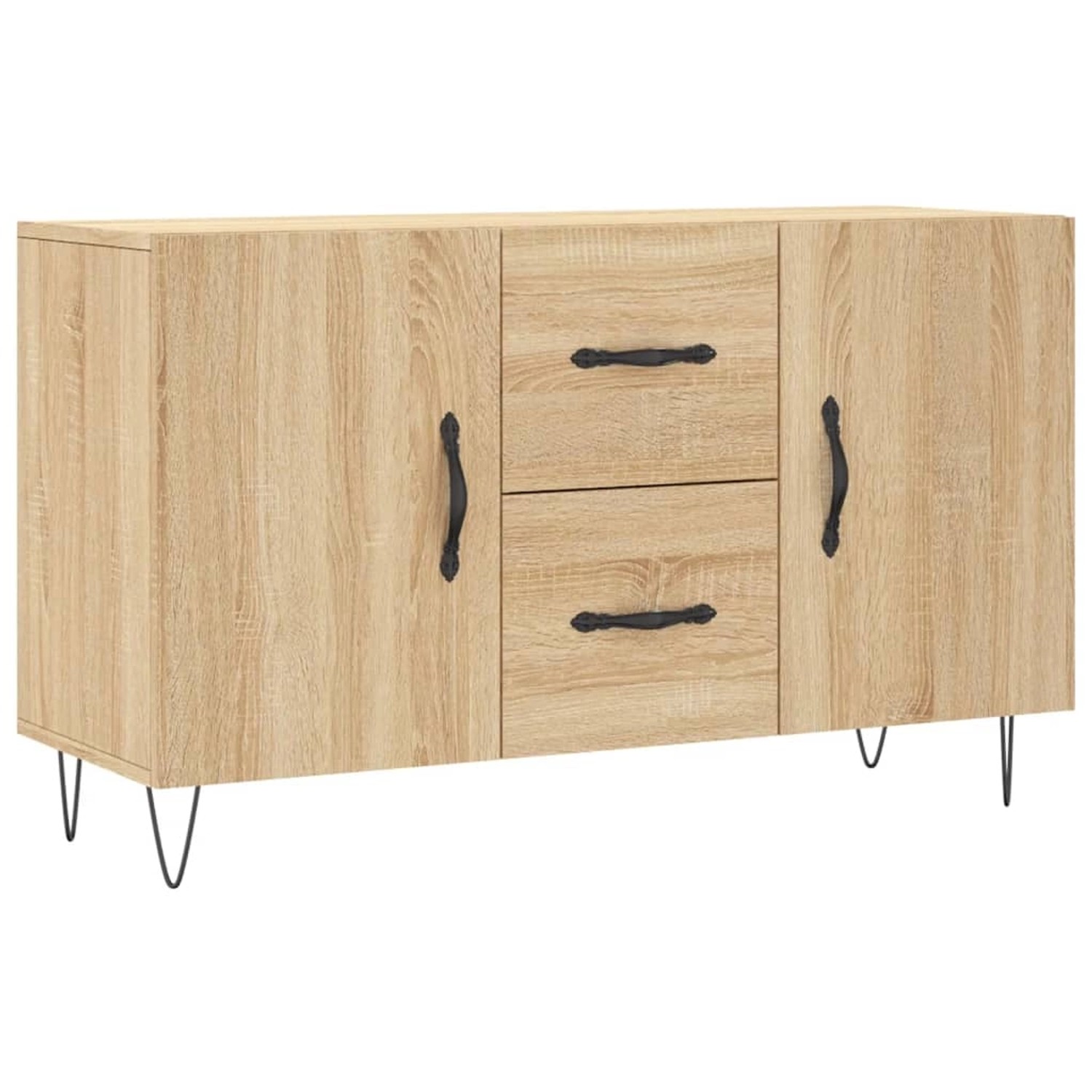 vidaXL Sideboard Sonoma-Eiche 100x36x60 cm Holzwerkstoff 828167 günstig online kaufen