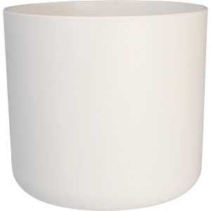 Weißer, runder Elho Blumentopf B.For Soft (Ø 29,5 cm) aus recyceltem Kunststoff für Zimmerpflanzen.