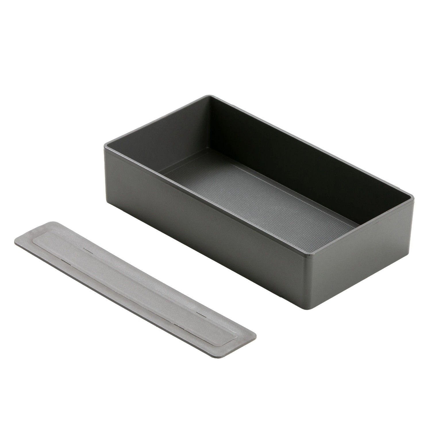 Fackelmann Kunststoffbox 22,2 cm x 5 cm x 12,9 cm Anthrazit