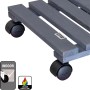 Wagner Multi Roller Nature, anthrazit, mit 4 Doppelrollen, Tragkraft 100 kg.