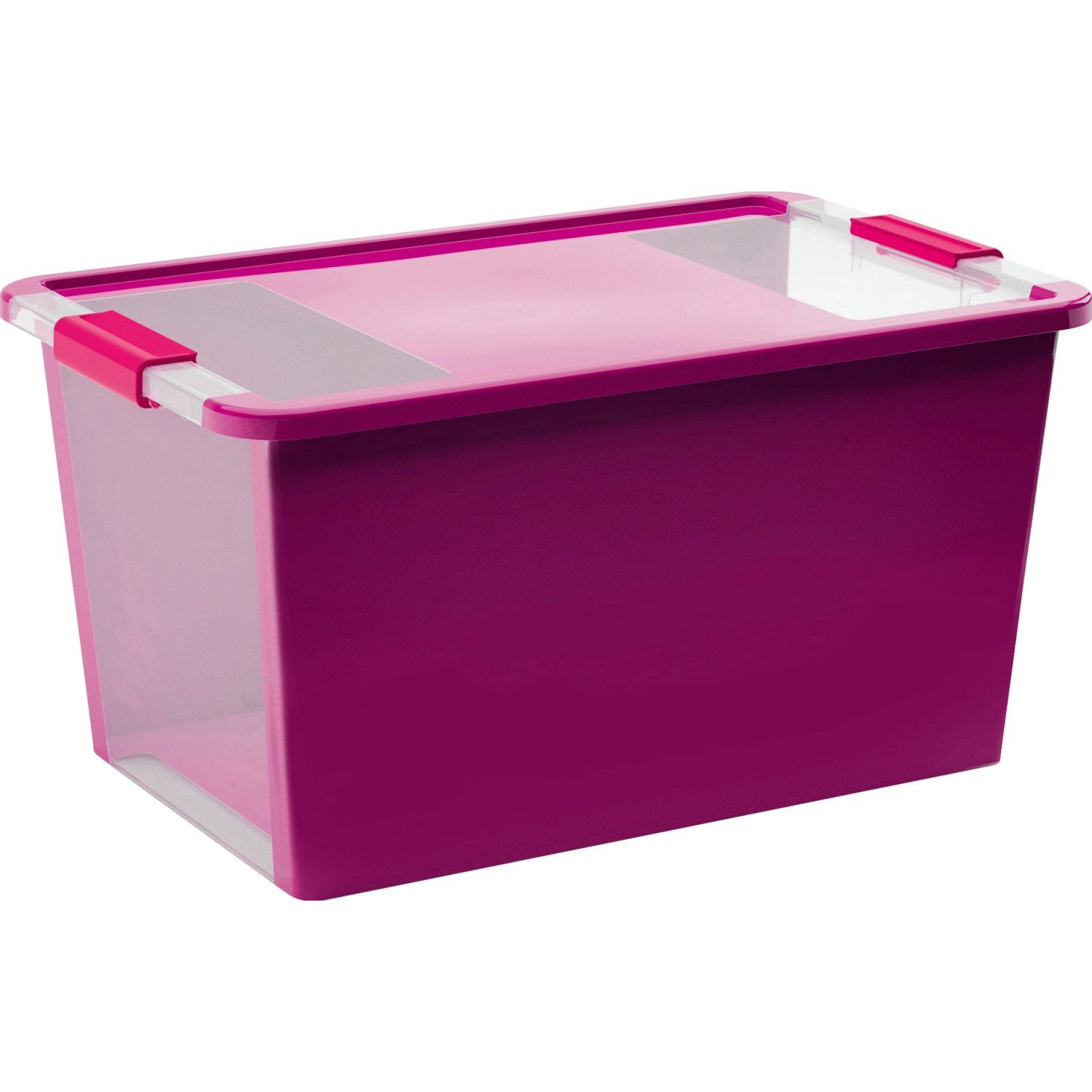 Aufbewahrungsbox Bi L mit Deckel Violett