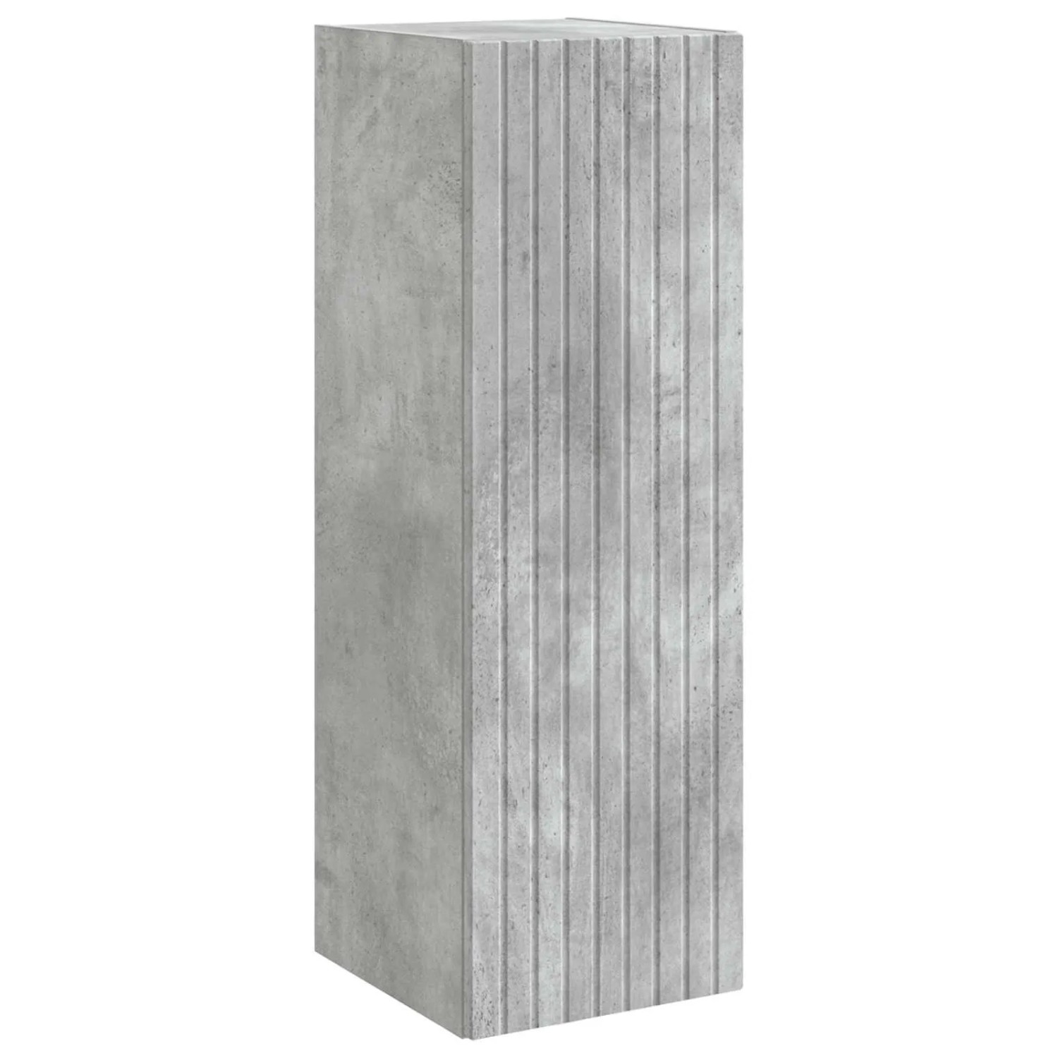 vidaXL Wandmontierter Badezimmerschrank Betongrau 33 x 34,5 x 100 cm 890655