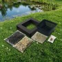 Vdvelde Schwimmring Teich 25 Cm   Aqua Set 3 Teilig   Pflanzeninsel Komplett_3