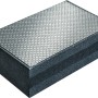 LUX Diamant Schleifpad, 58x94mm, 120er Körnung, anthrazitfarben, für Fliesenleger.