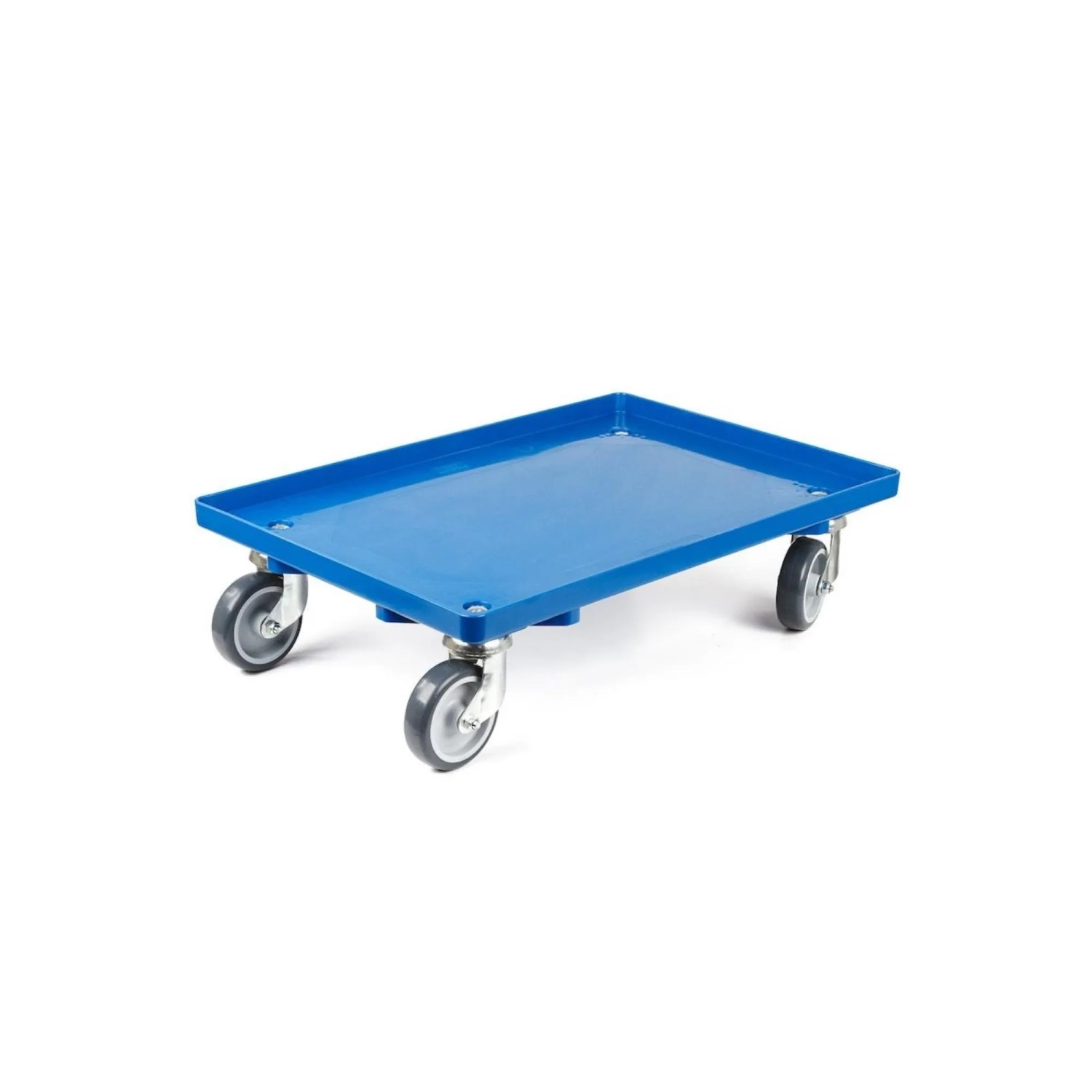 Möbelroller Schwerlast 2er-Set – Rollbrett 60 X 40 Cm, Bis 500 Kg Pro Rolle, Mit Bodenschonenden Gummirädern Und Bremsen, Rutschfeste Oberfläche, 360°-Lenkrollen, Für Umzug, Werkstatt, Haushalt, Transportieren Schwere Lasten Sicher Und Leise