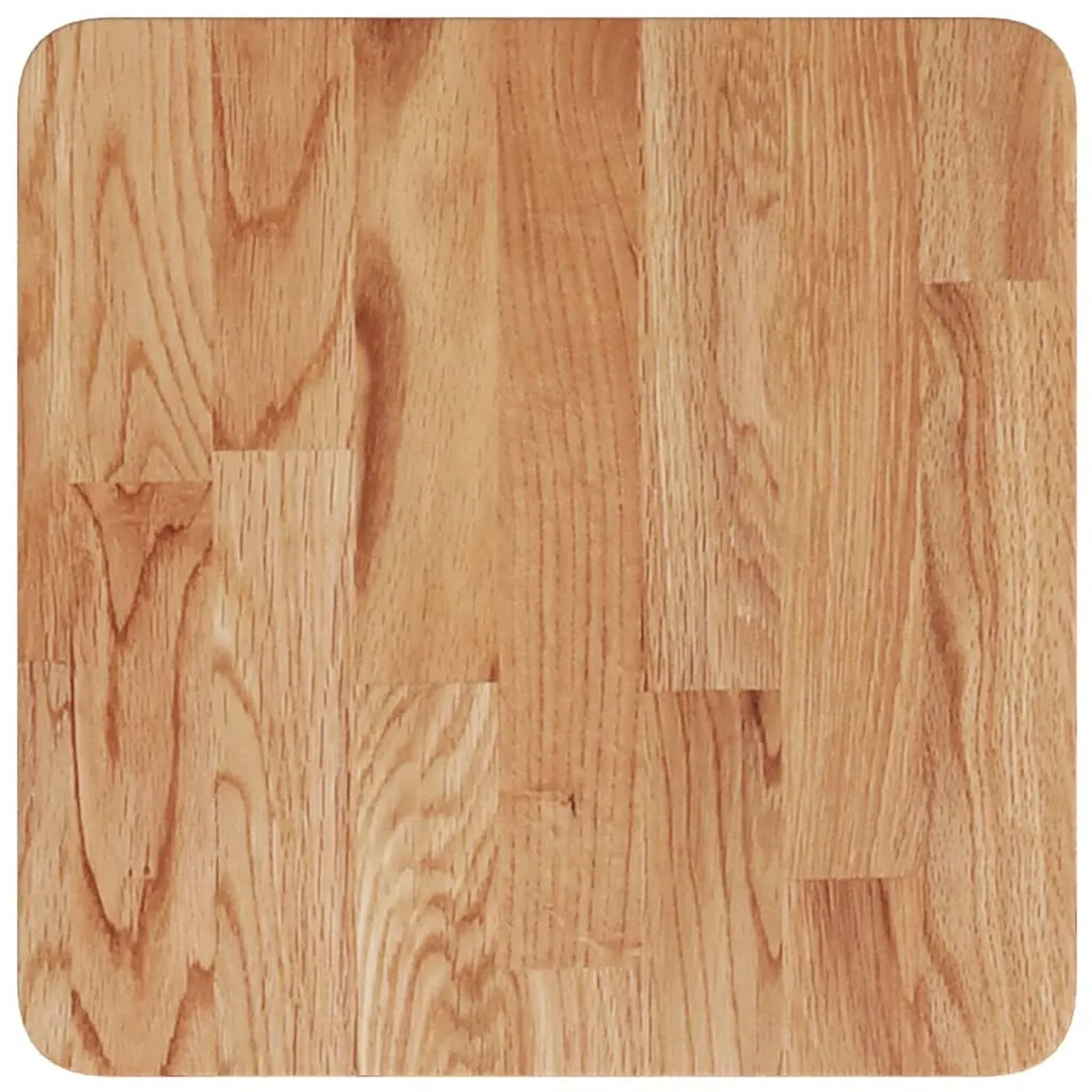 vidaXL Tischplatte Quadratisch Hellbraun 40x40x2,5cm Behandelte Eiche