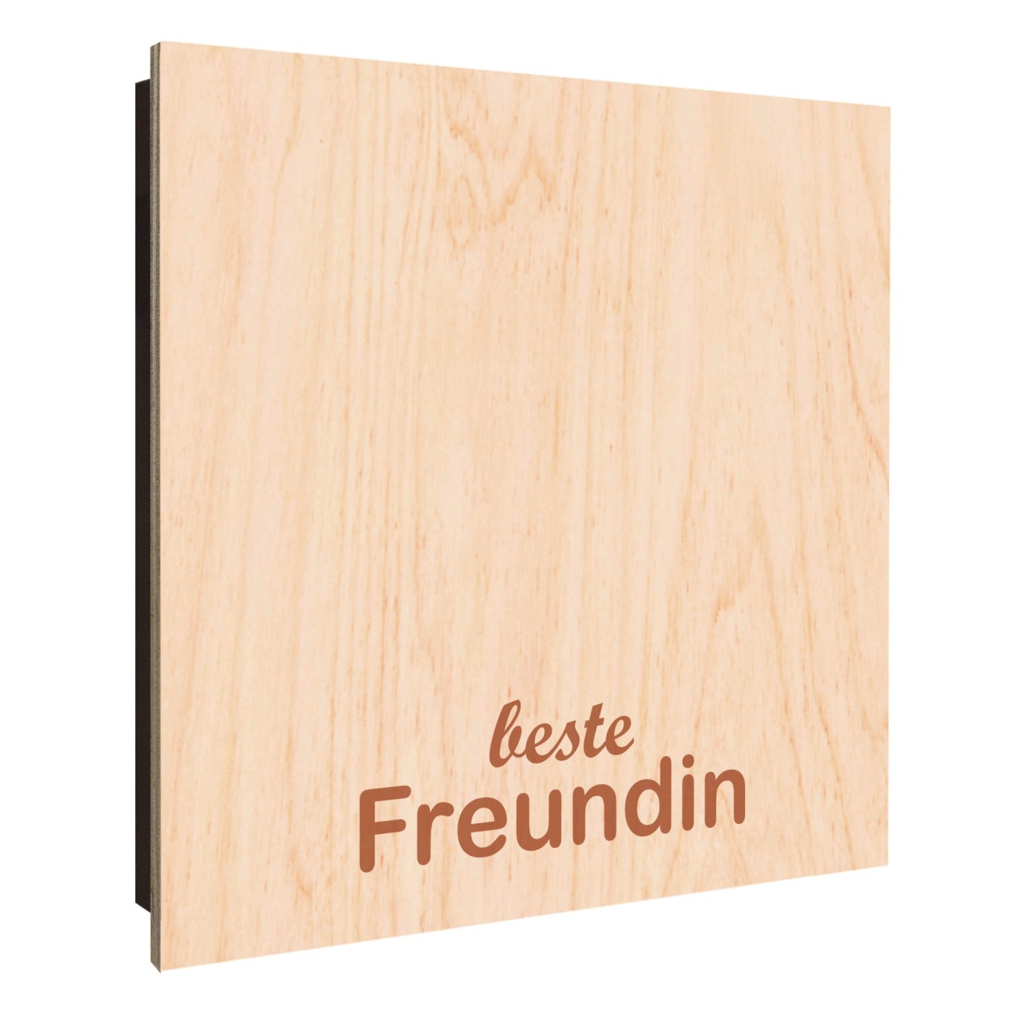 Banjado Großer Schlüsselkasten Holz 30x30cm Schwarz Scharnier Links 50 Hake günstig online kaufen