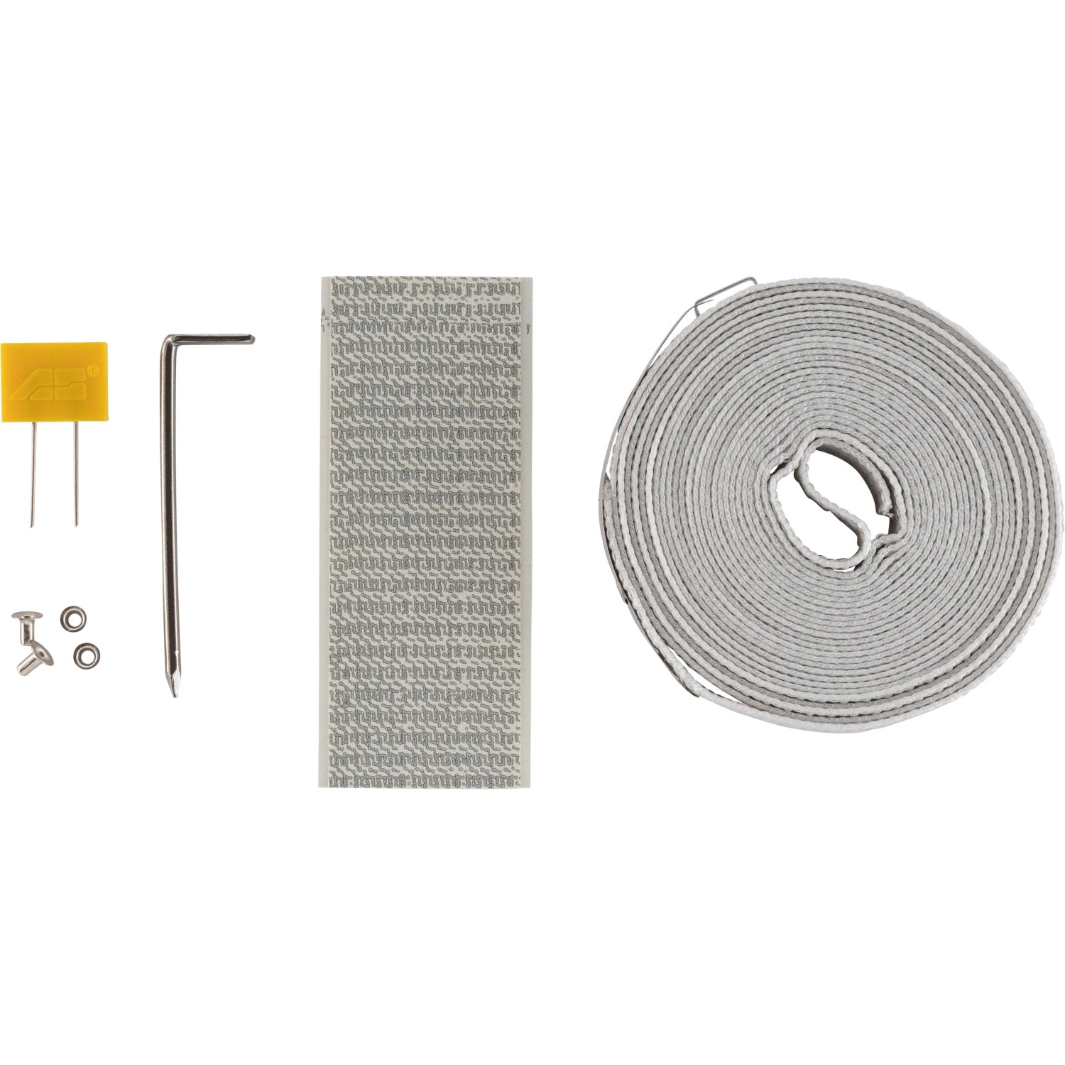 Schellenberg Gurtfix Mini Reparaturset 14mm grau: Rollladen Gurtband, Werkzeug und Zubehör.