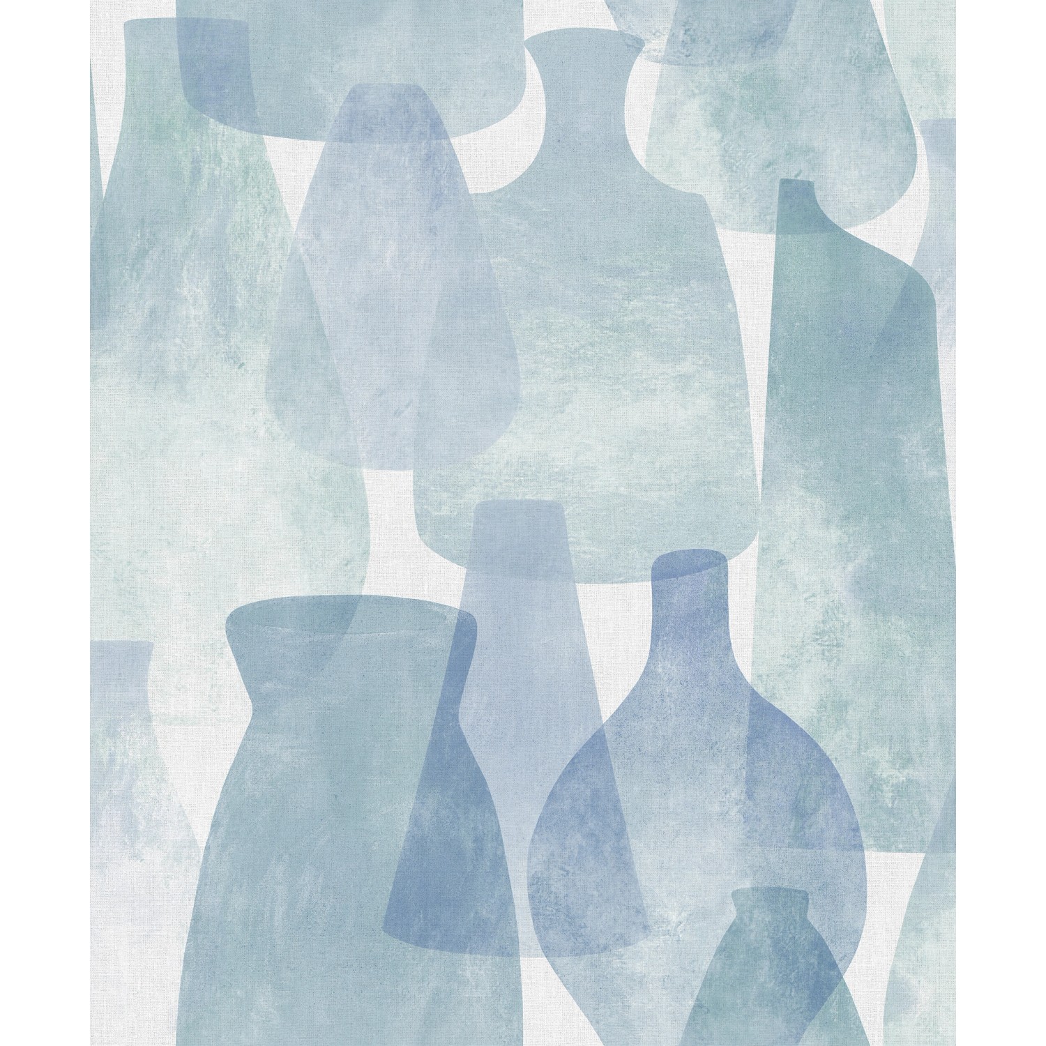 Sanders & Sanders Tapete Töpferware Blau 53 Cm X 10 M 640077 günstig online kaufen