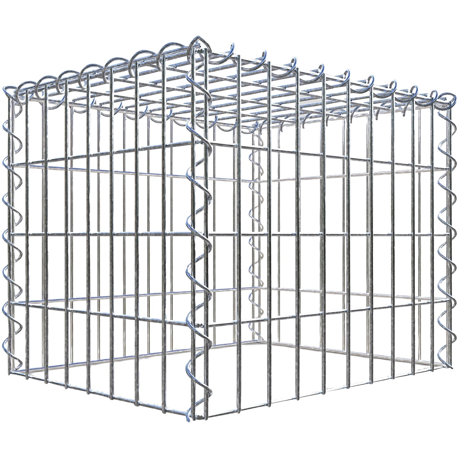 Gabiona Gabione-Anbaukorb Typ 3 40 x 50 x 40 cm Maschenw 5 x 10 cm
