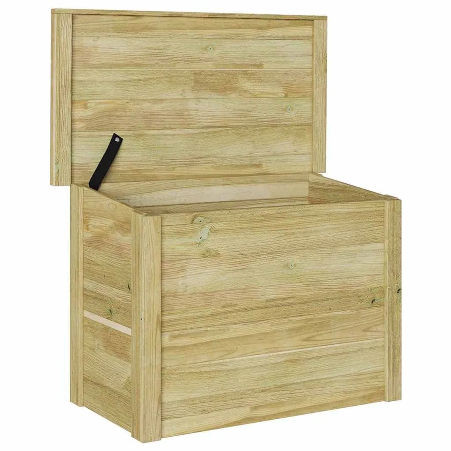 vidaXL Aufbewahrungsbox mit Speicher Natur 80 x 44,5 x 57,5 cm 42013042_4