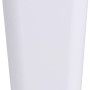 Wenko Kosmetikeimer Candy White, 6 l, mit Schwingdeckel und Chromdetails.