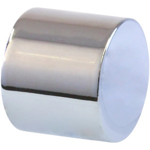 Mydeco Endstück Cap Chrom, Ø 2 cm für Gardinenstangen