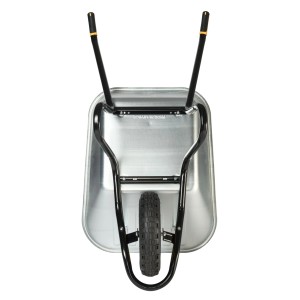 Haemmerlin Schubkarre Aktiv Premium, 100 l, verzinkte Mulde, Luftrad. Baugeräte für Garten & Bau.