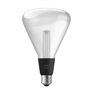 Philips Hue Smart LED Leuchtmittel E27 in Dreiecksform, 6,8W, 500lm.