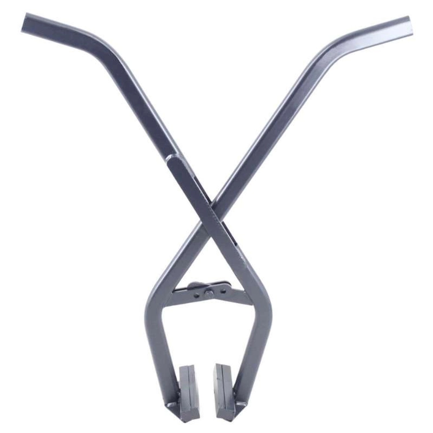 D&O Bordsteinzange mit Gummibacken zum Heben und Versetzen von Bordsteinen.