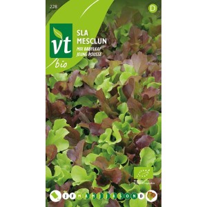 Kopfsalat 'Babyleaf Mix' Bio Saatgut ca. 1 g Mischung