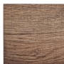 Detailaufnahme: Brauner MCW Schrank K75 mit Holzoptik, Schubladenkommode.