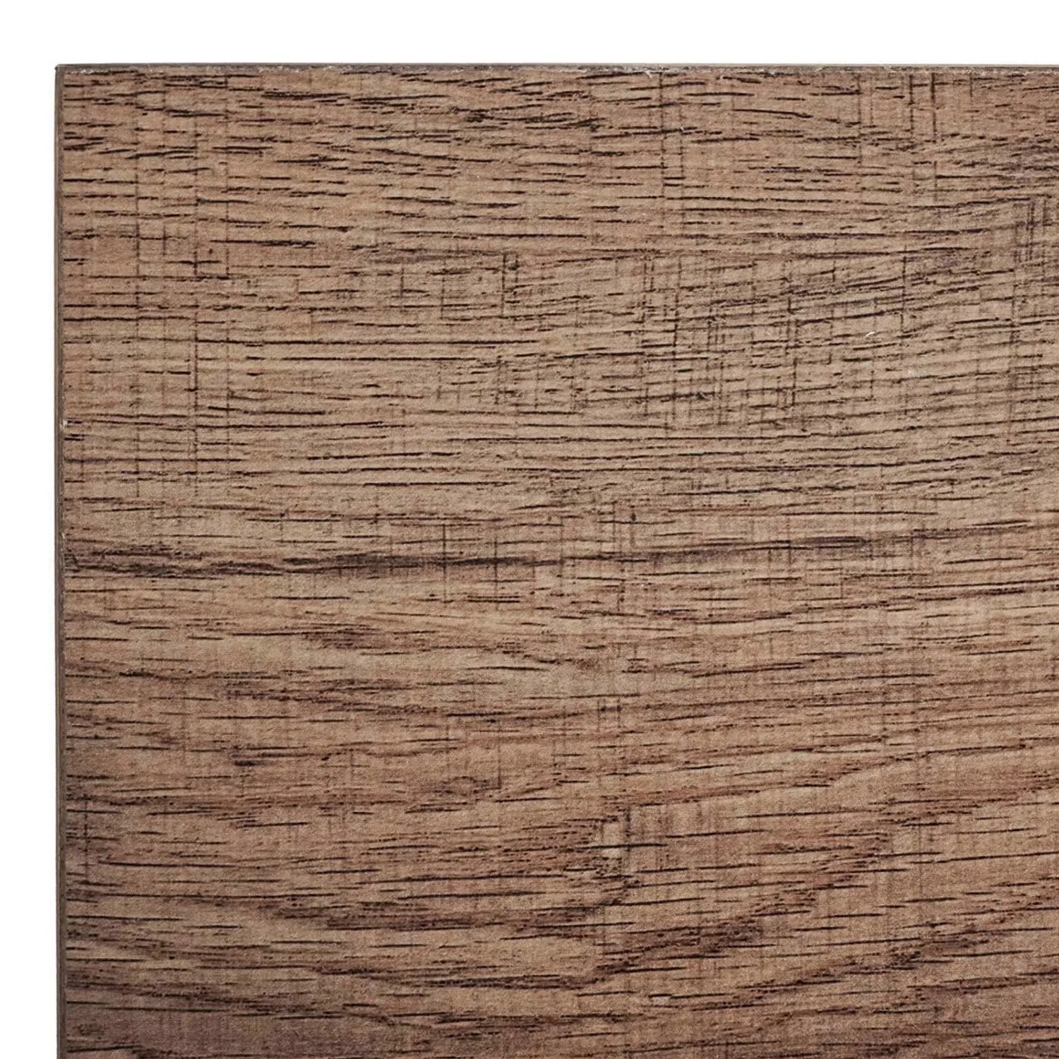 Detailaufnahme: Brauner MCW Schrank K75 mit Holzoptik, Schubladenkommode.