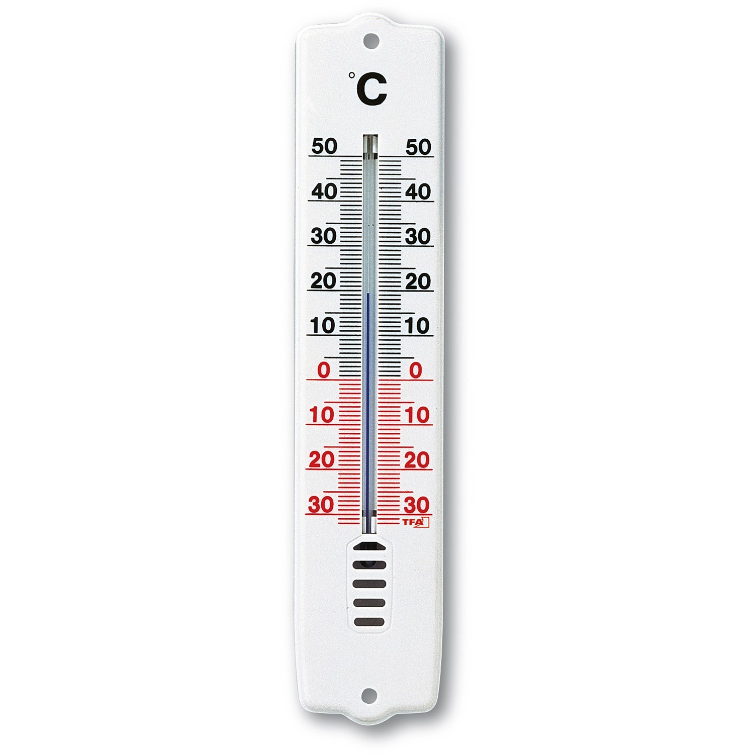 TFA Innen-Außen-Thermometer Weiß