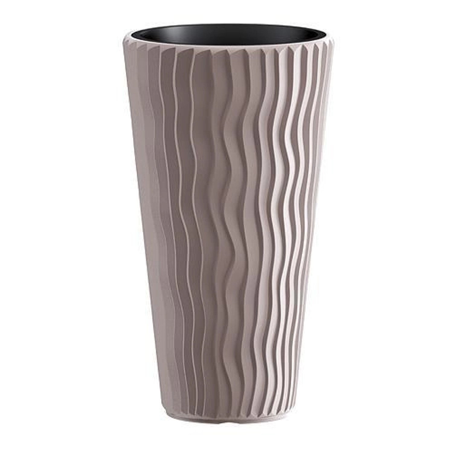 PROREGAL Blumentopf Sand Schlank 400, Mocca günstig online kaufen