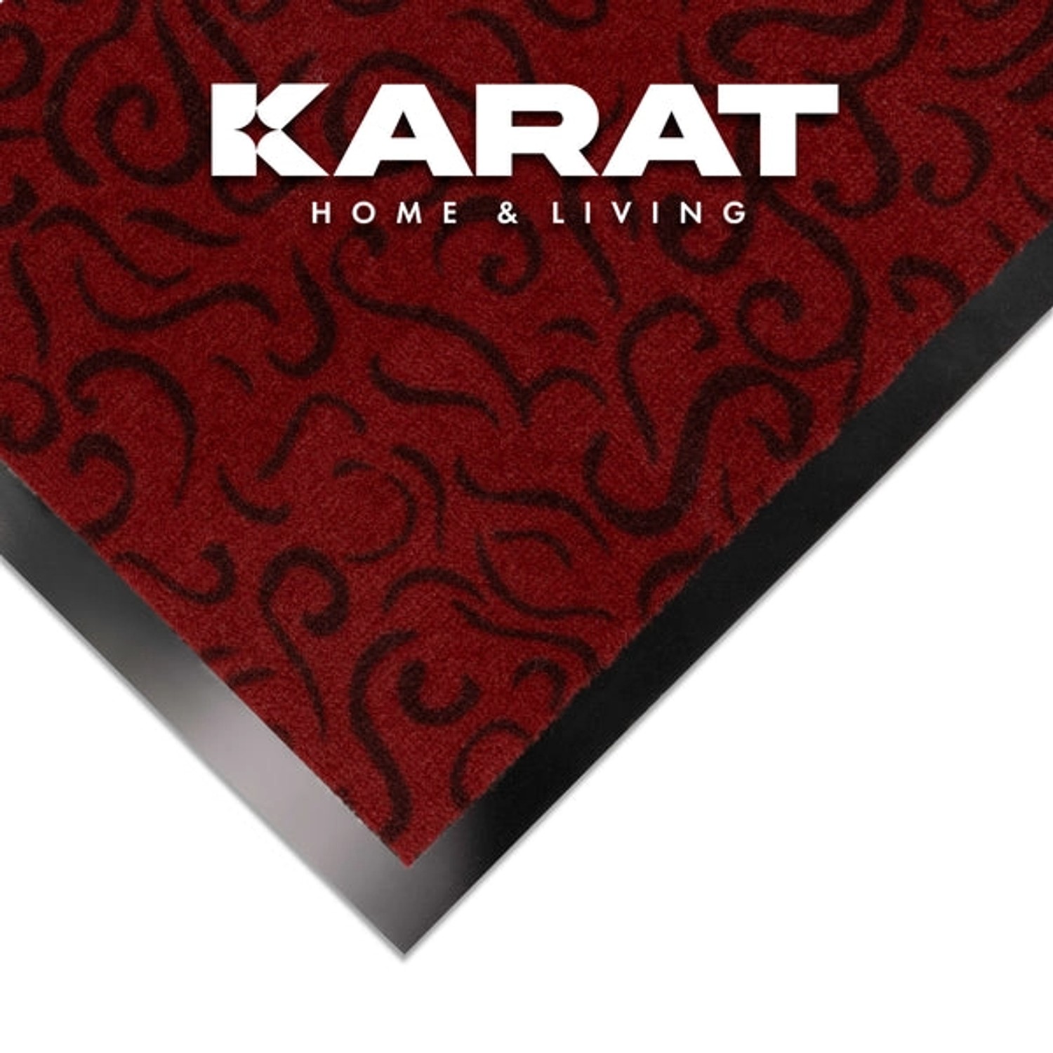 Karat Schmutzfangmatte Brasil - Rot 90 X 120 Cm Kaufen Bei OBI