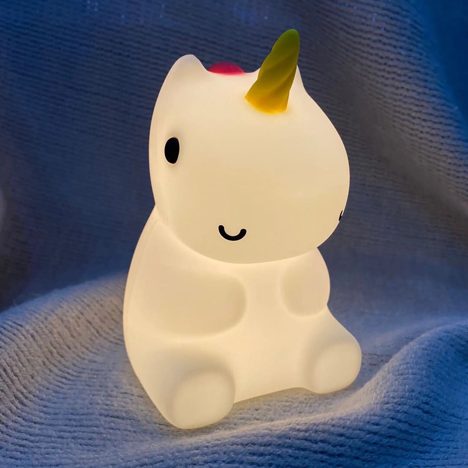 Leuchtendes Einhorn-Nachtlicht „Maggy Magic“ mit Farbwechsel und Timerfunktion.
