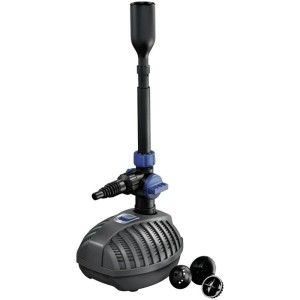 Oase Aquarius Fountain Classic 2000 E Wasserspielpumpe-Set für Teiche mit Fontänenaufsätzen.