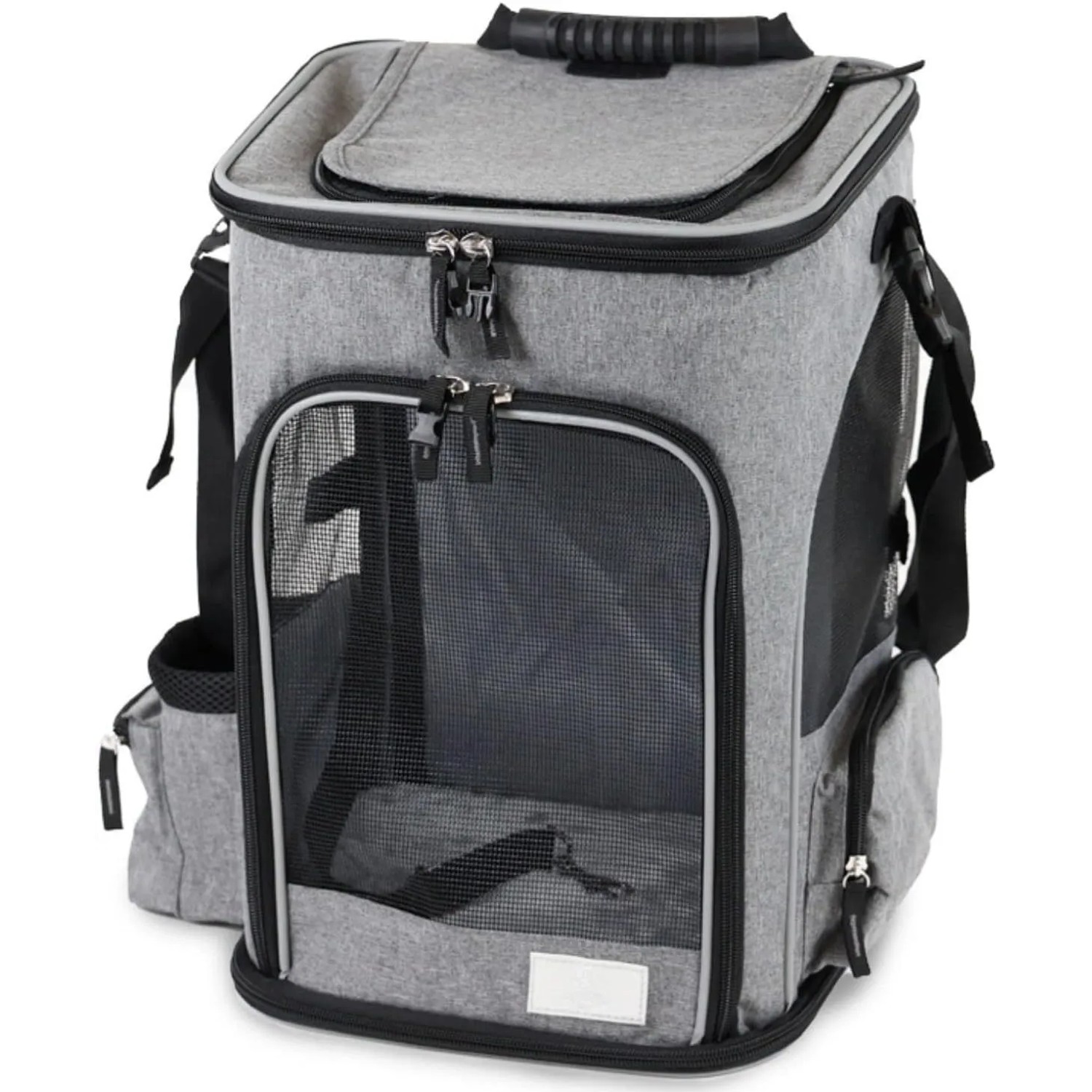 Petsworld Faltbarer Hunderucksack bis 8 5 kg Atmungsaktiv mit Mesh