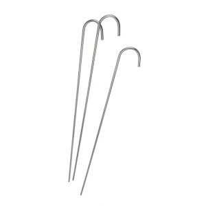 Westfalia Bodenanker XXL Metall Silber 75 cm
