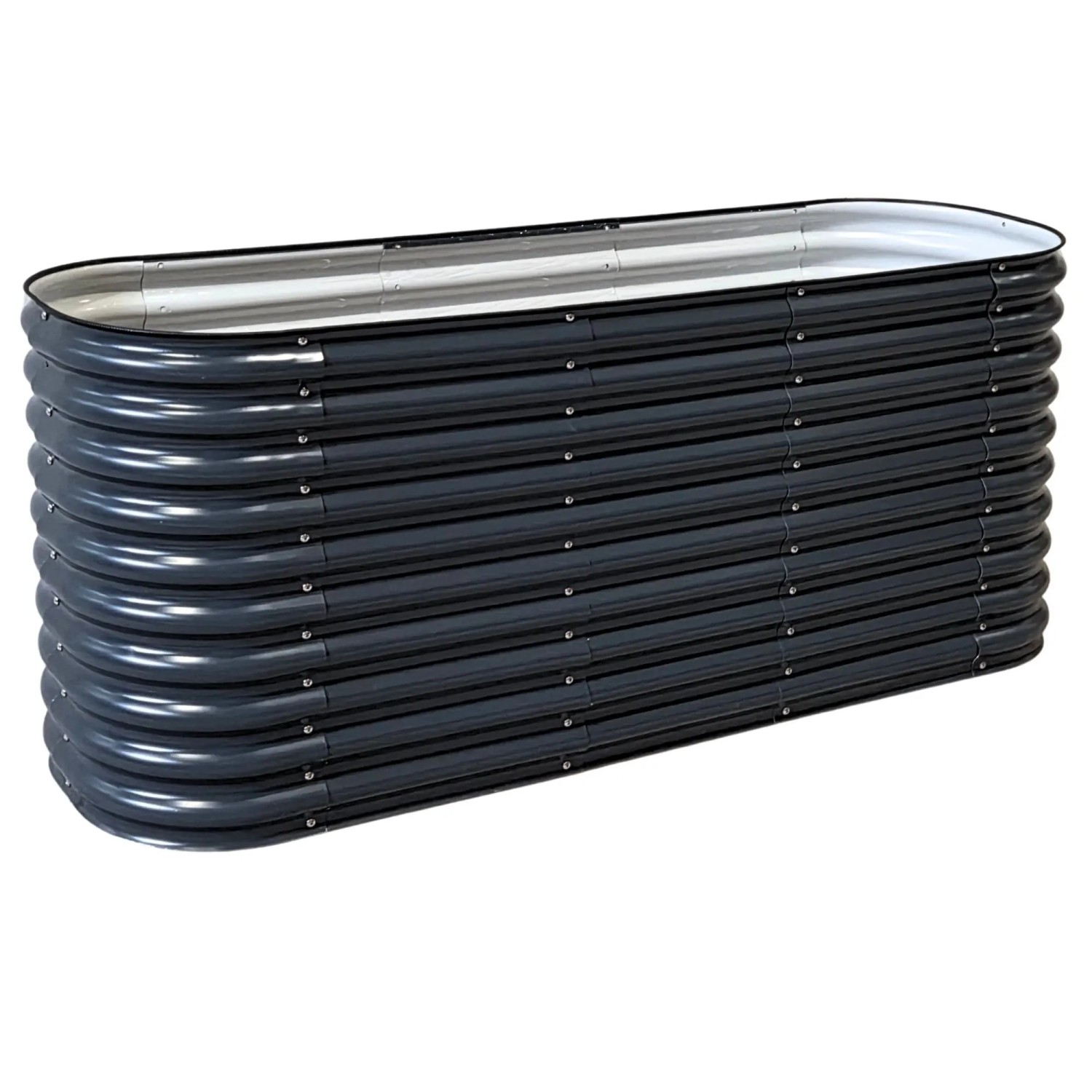 osoltus Hochbeet Gartenbeet Pflanzbeet aus Metall BIG 195 x 60 x 80 cm