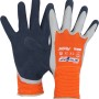 LUX Arbeitshandschuhe Super Grip, Größe 10, mit Nitril-Beschichtung für sicheren Halt.