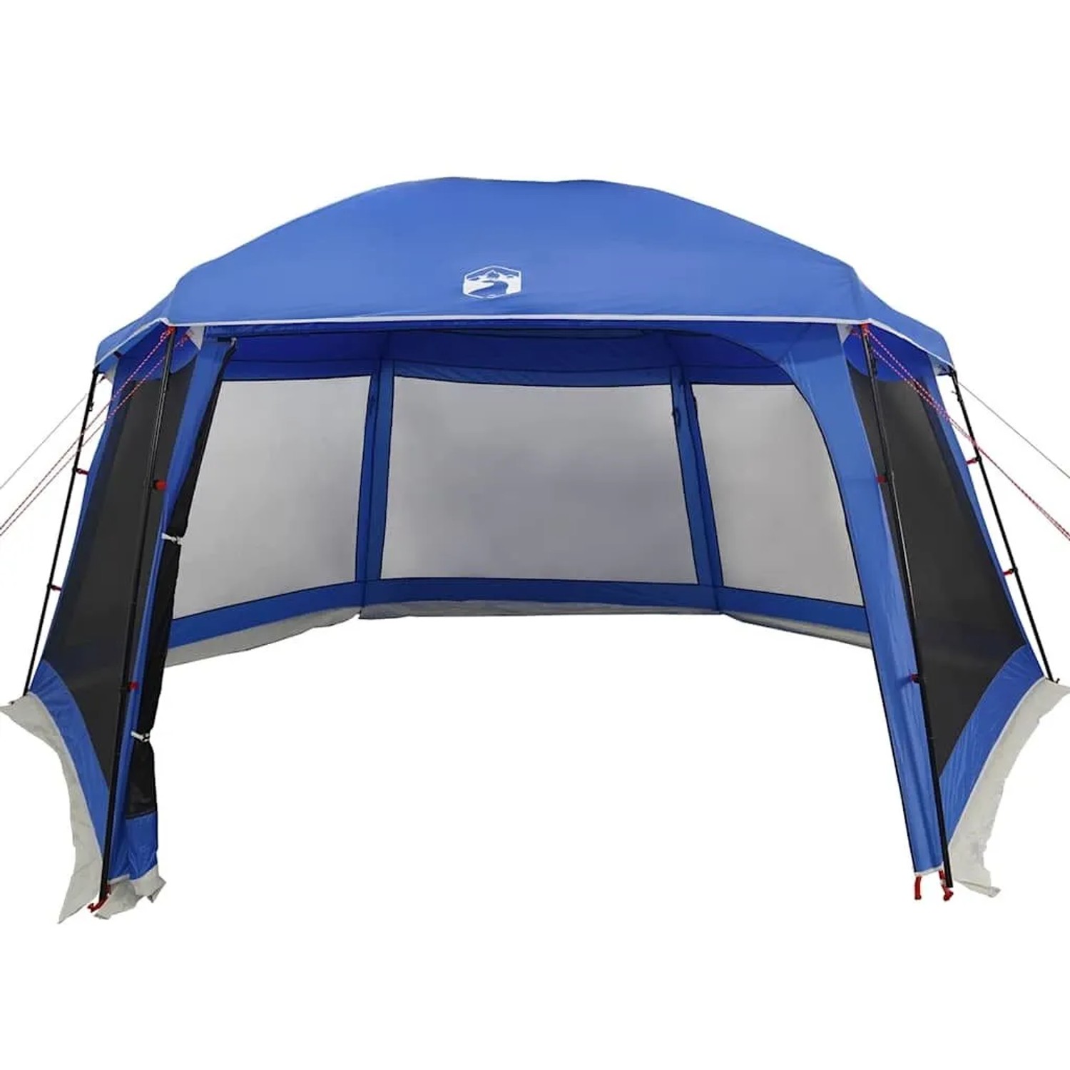 vidaXL Poolzelt mit Abnehmbarem Überzelt Netzwänden Azurblau 618x532cm 4100628_7