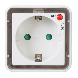 LED Nachtlicht mit Dämmerungssensor, warmweiß, für die Steckdose mit Kinderschutz.