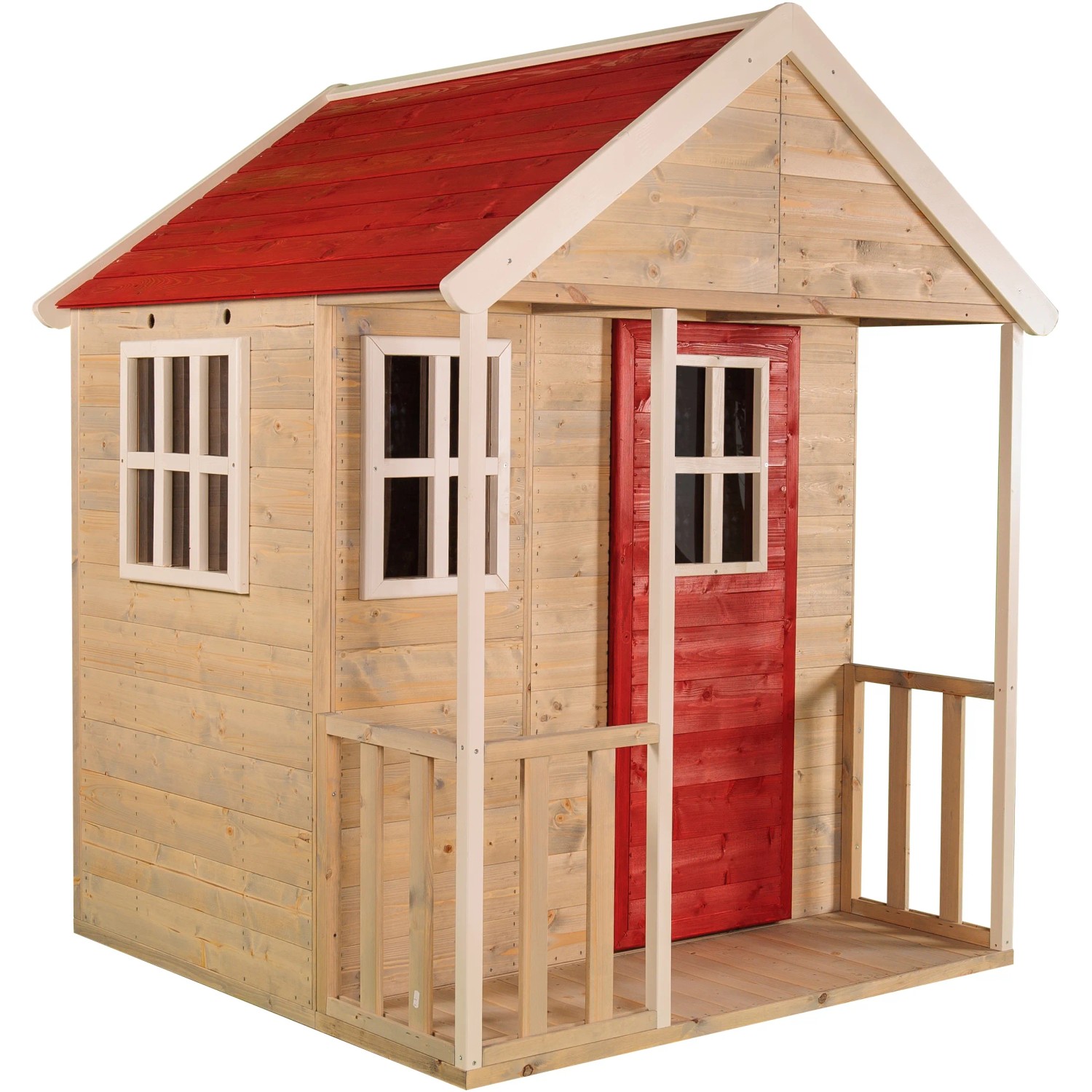 FEBER - Eco House, Kinderspielhaus für naturverbundene Kinder, für Kinder ab 2 Jahren (Famosa