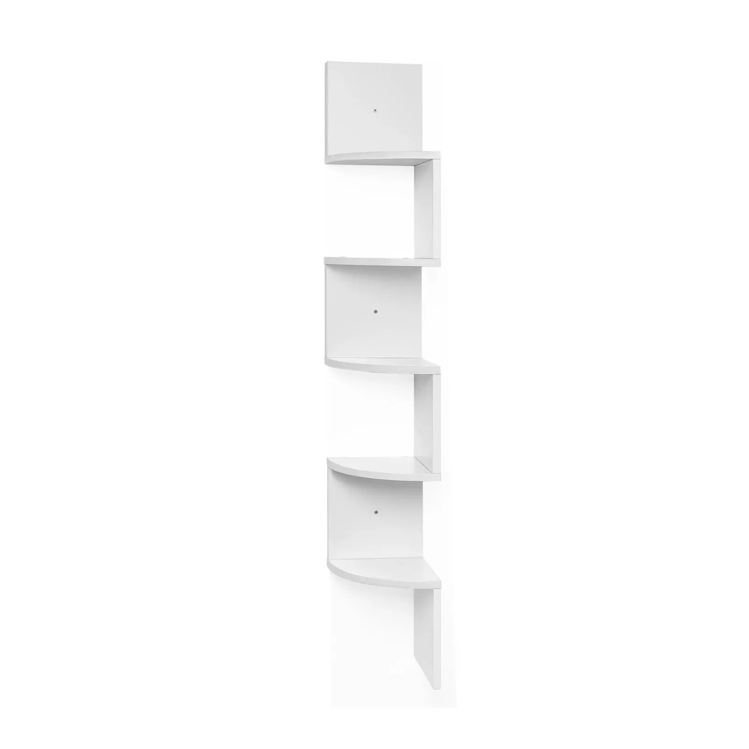 Vasagle Eckregal Weiß 5 Ebenen 20 x 20 x 126 cm kaufen bei OBI
