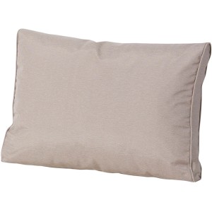 Madison Palettenkissen Rückenteil, Outdoor Panama Taupe, 60x40 cm. Bequemes Rückenkissen für Palettenmöbel.
