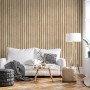Sanders & Sanders Tapete 3D Holzpaneele Beige 53 Cm X 10 M 640049_2