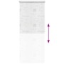 vidaXL Duschrollo 80x240 cm mit Splash-Design für Badezimmer
