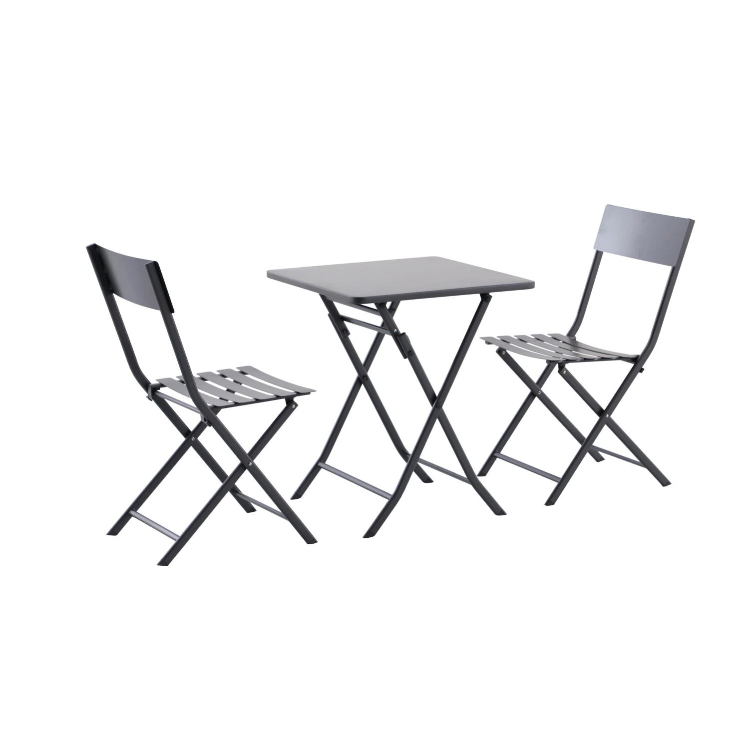 MWH Lido 3Tlg. Balkon-Set Eisen Grau günstig online kaufen