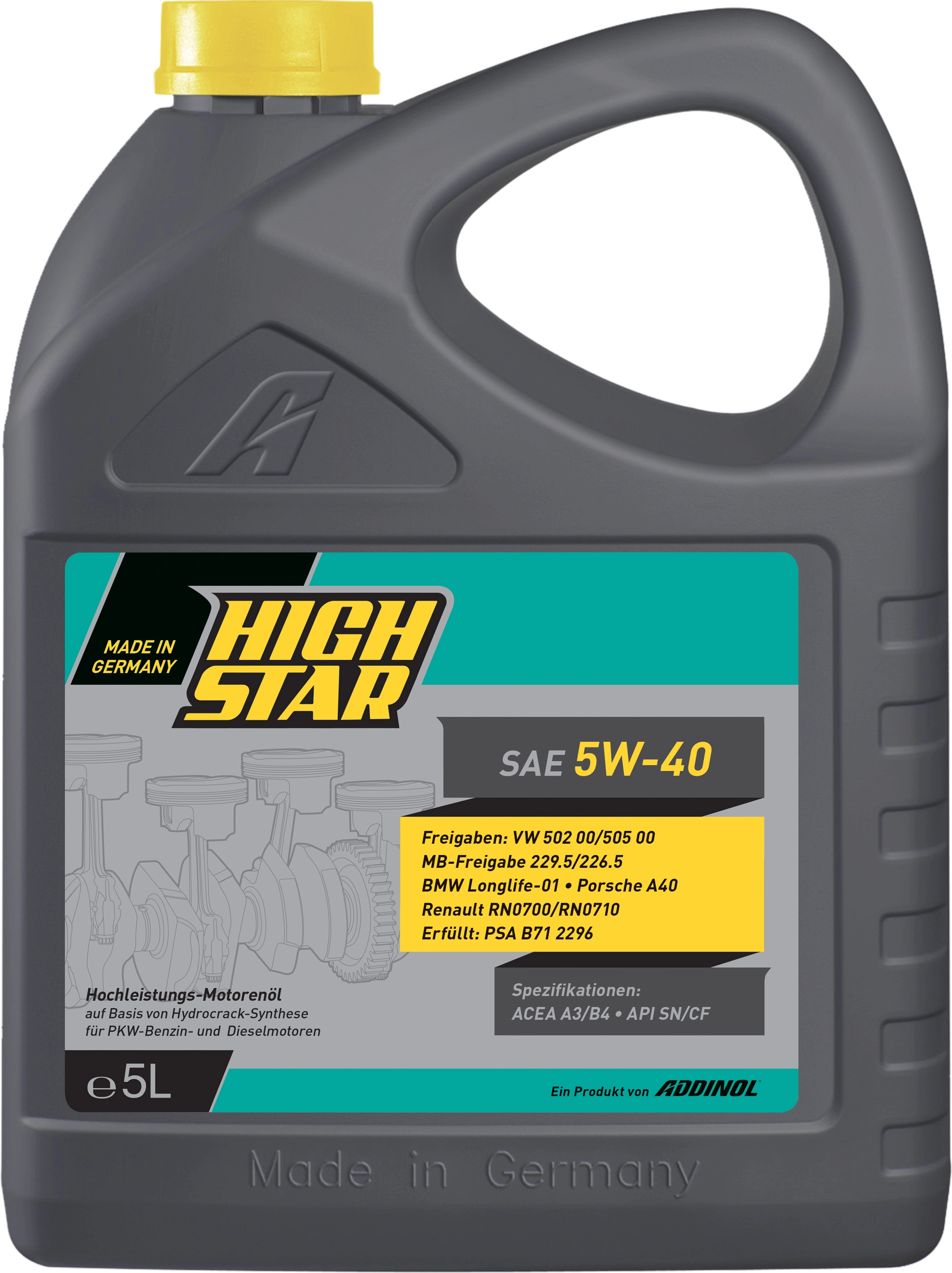 High Star SAE 5W-40 5 l Motoröl kaufen bei OBI