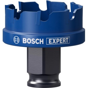 Bosch Expert Lochsäge Carbide Sheet Metall Ø 40 mm, blau. Werkzeug zum Schneiden von Löchern in Blech.