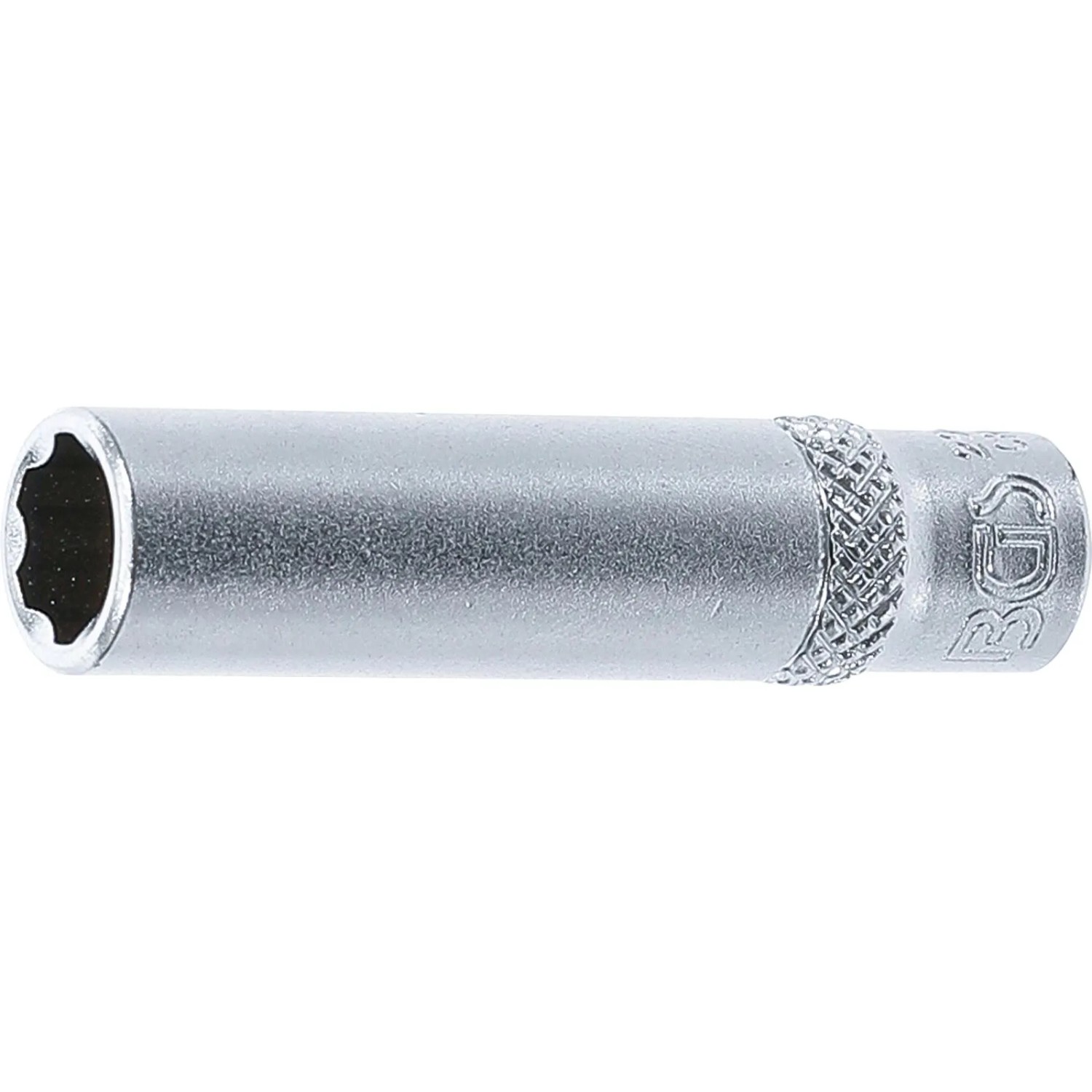 BGS Steckschlüssel Einsatz Super Lock Tief Antrieb Innenvierkant 6 3 Mm  1 4 Zoll  SW 8 Mm 2968