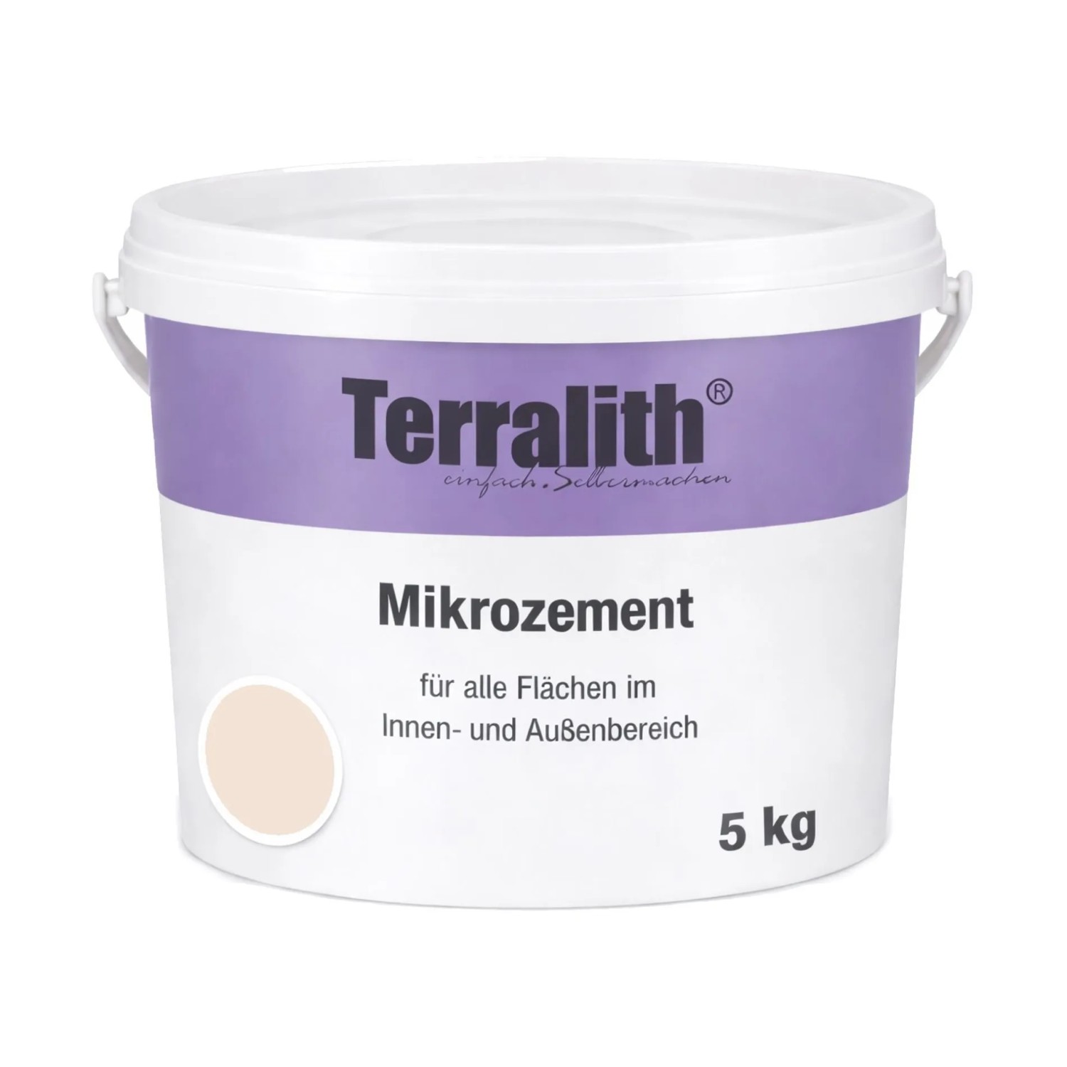 Terralith Mikrozement Fix & Fertig LFW0051 5kg Fein 3,5qm