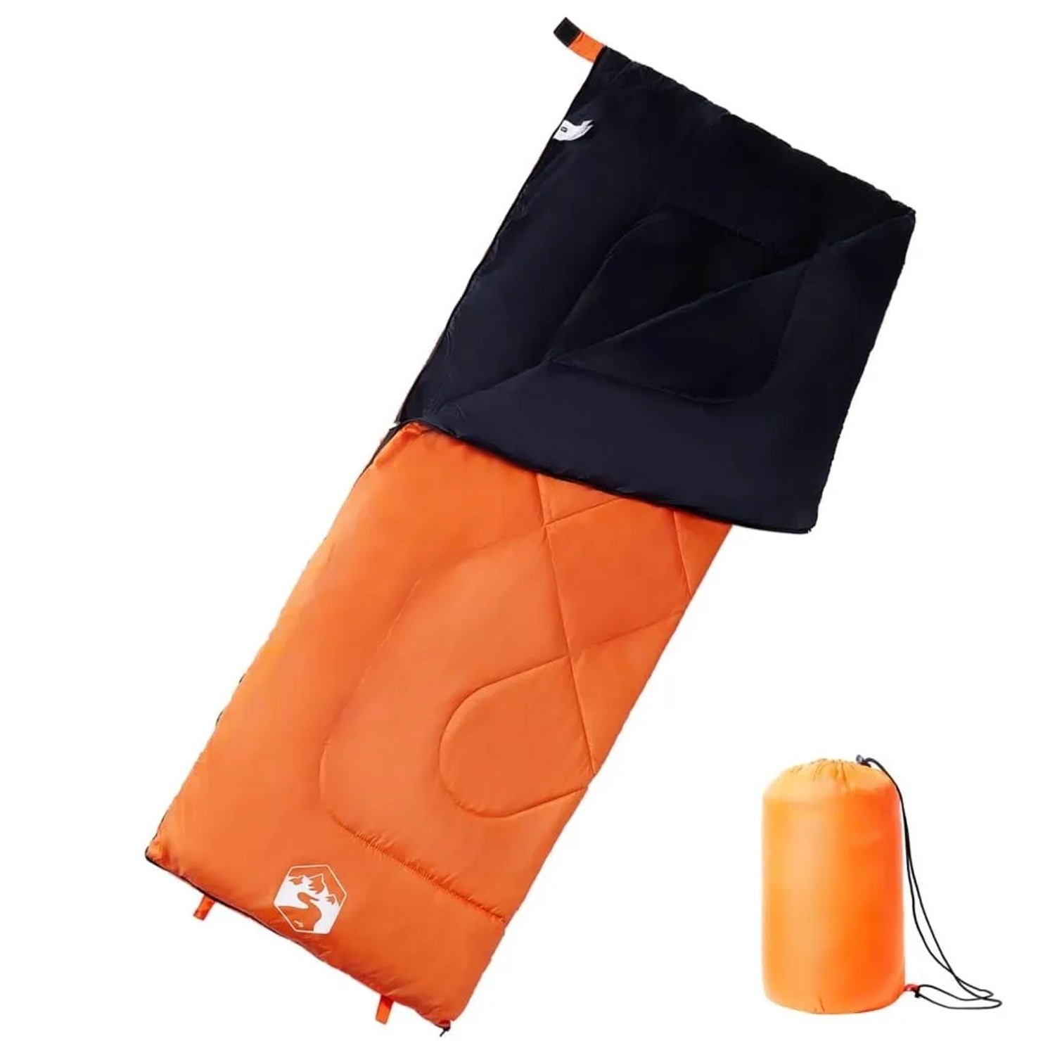 vidaXL Schlafsack für Erwachsene Camping 3 Jahreszeiten 94456